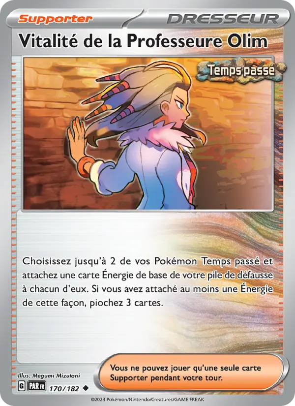 Vitalité de la Professeure Olim #170