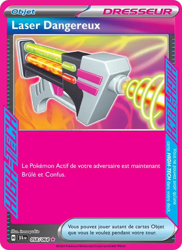 Laser Dangereux #058