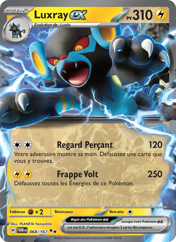 Luxray ex #068 — Mascarade Crépusculaire