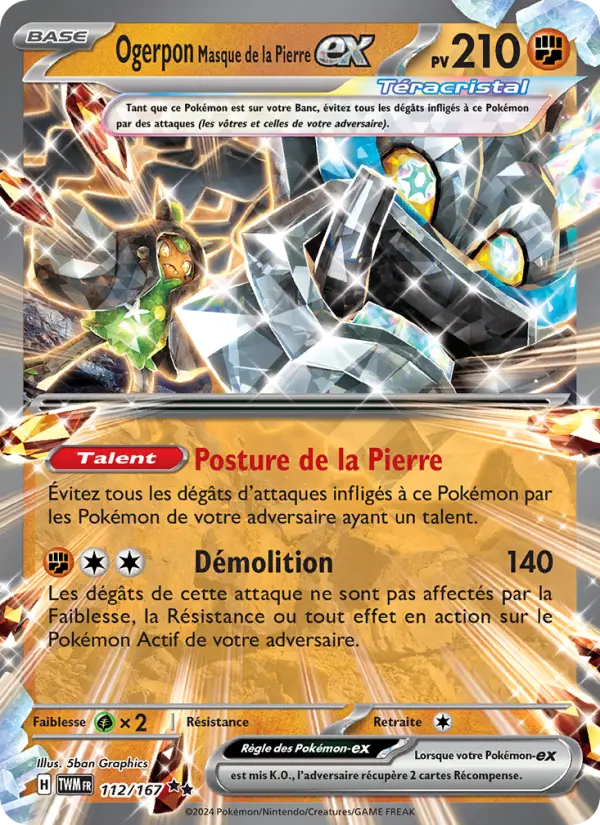 Cornerstone Mask Ogerpon ex #112