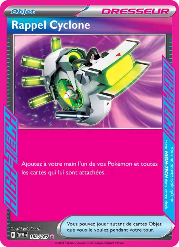 Rappel Cyclone #162
