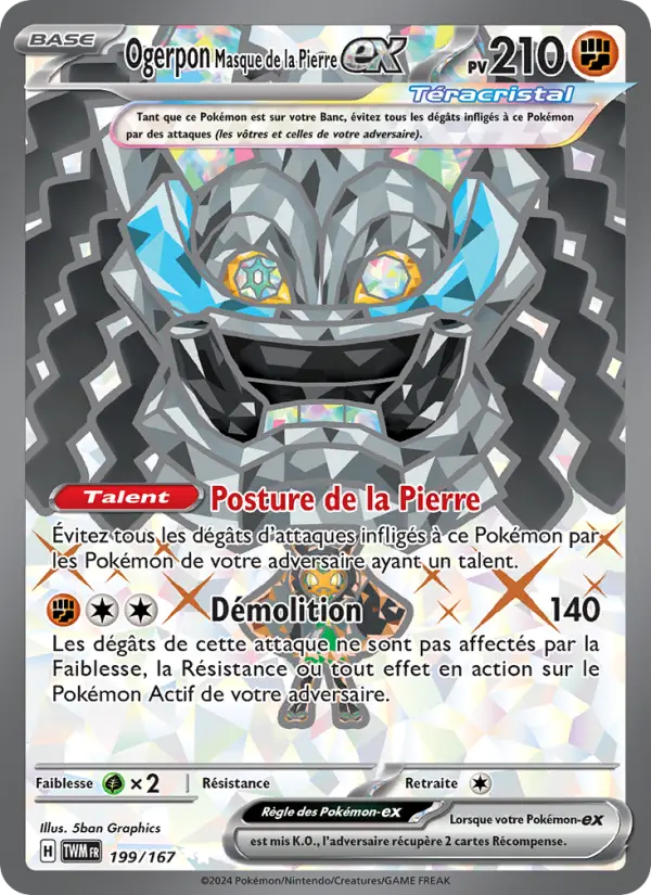 Cornerstone Mask Ogerpon ex #199