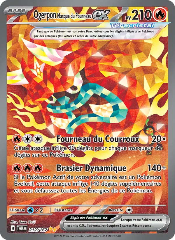 Ogerpon Masque du Fourneau ex #212