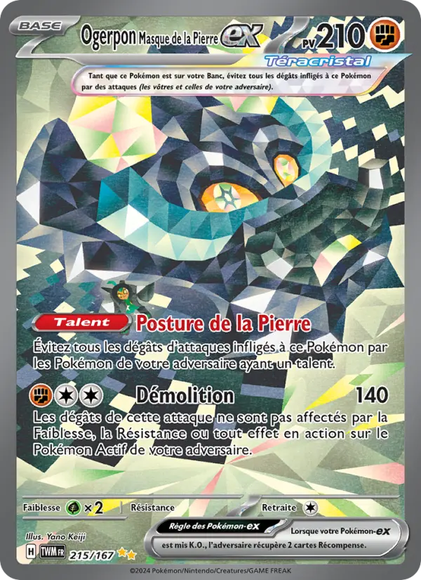 Cornerstone Mask Ogerpon ex #215