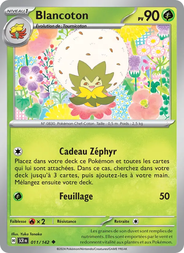 Blancoton #011 — Couronne Stellaire (Reverse Holo)