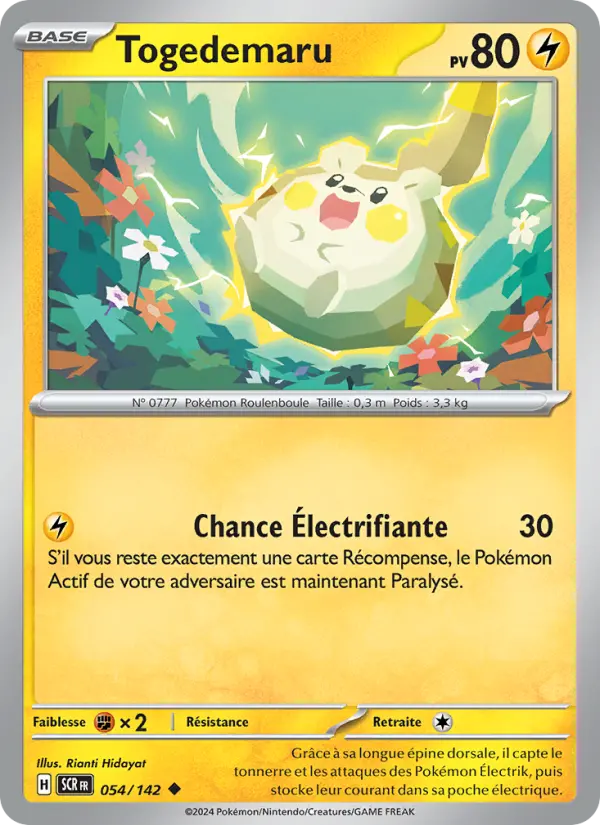 Togedemaru #054