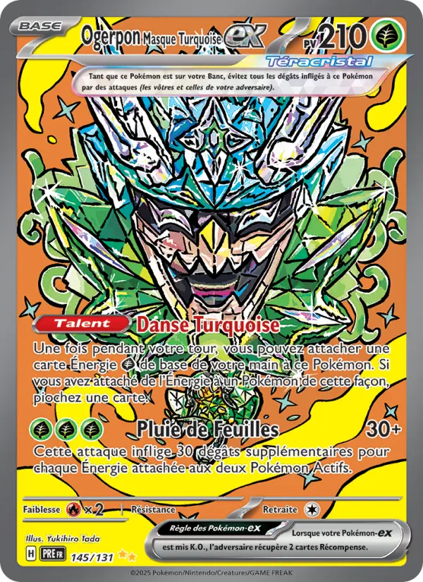 Teal Mask Ogerpon ex #145