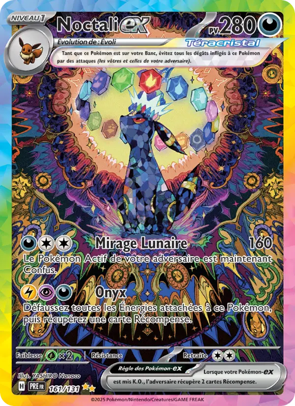Noctali EX #161