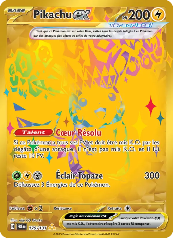 Pikachu ex #179