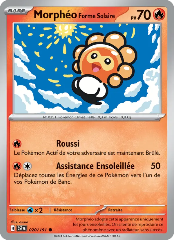Morphéo Forme Solaire #020