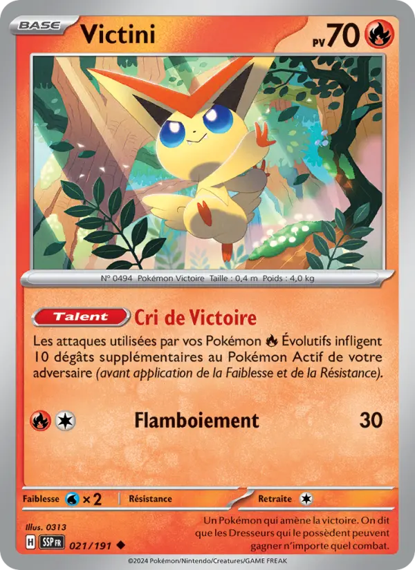 Victini #021 — Étincelles Déferlantes