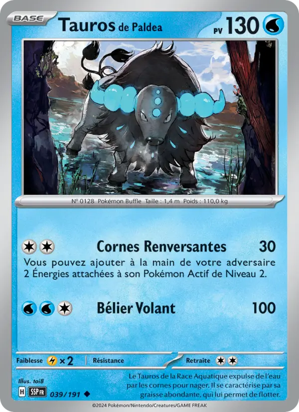 Tauros de Paldea #039