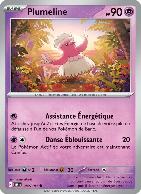 Plumeline #089 — Étincelles Déferlantes (Reverse Holo)