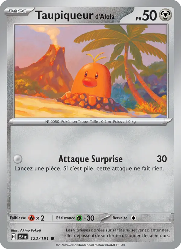 Alolan Diglett #122