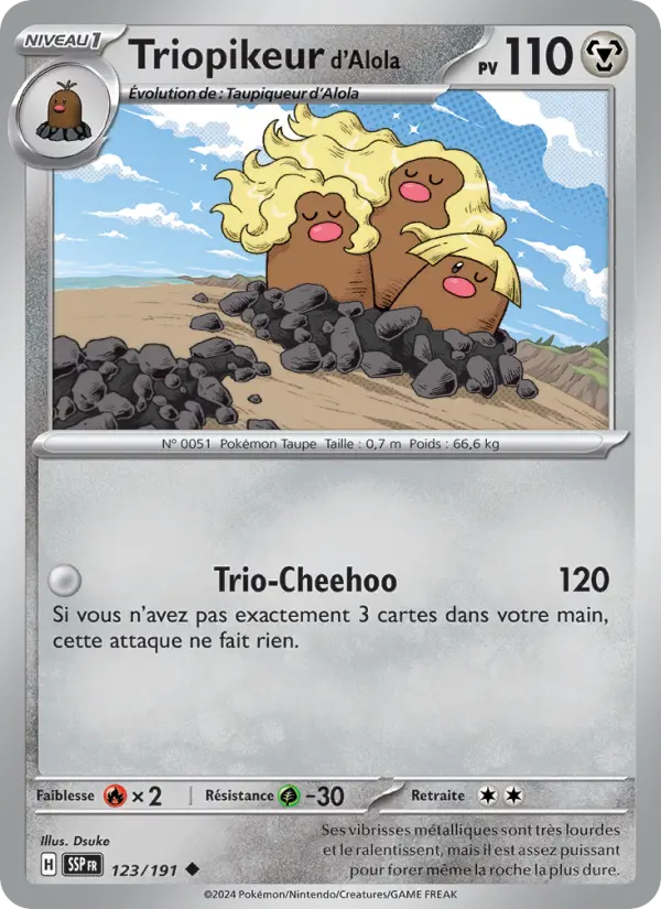 Triopikeur d’Alola #123