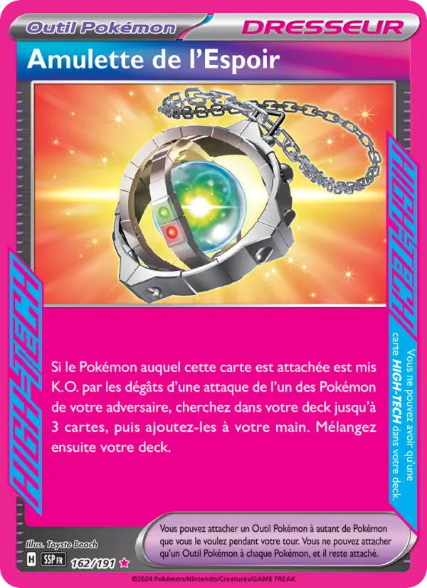 Amulette de l'Espoir #162 — Étincelles Déferlantes