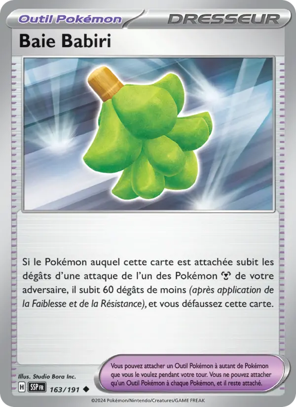 Baie Babiri #163 — Étincelles Déferlantes (Reverse Holo)