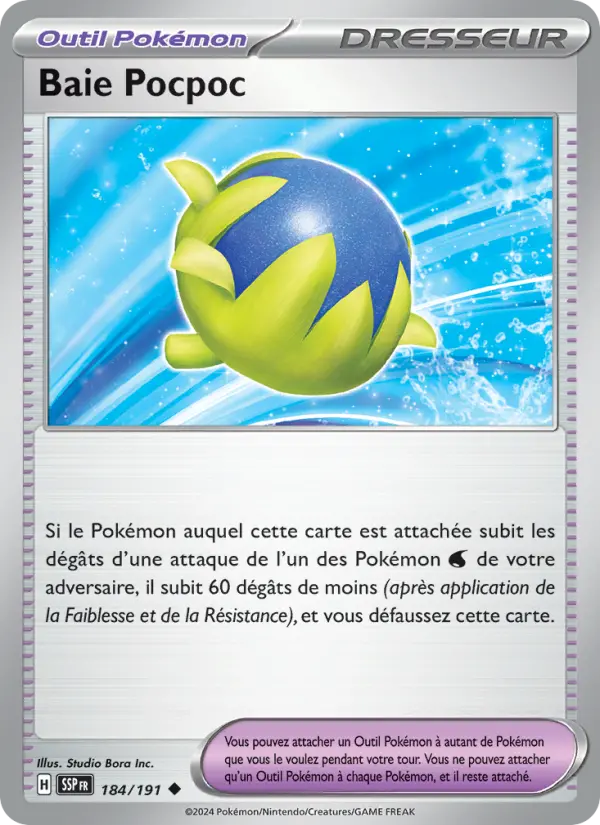 Baie Pocpoc #184 — Étincelles Déferlantes (Reverse Holo)