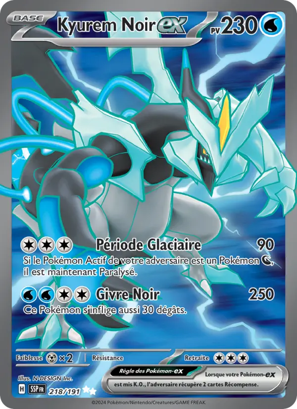 Kyurem Noir ex #218