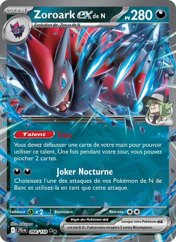 Zoroark ex de N #098