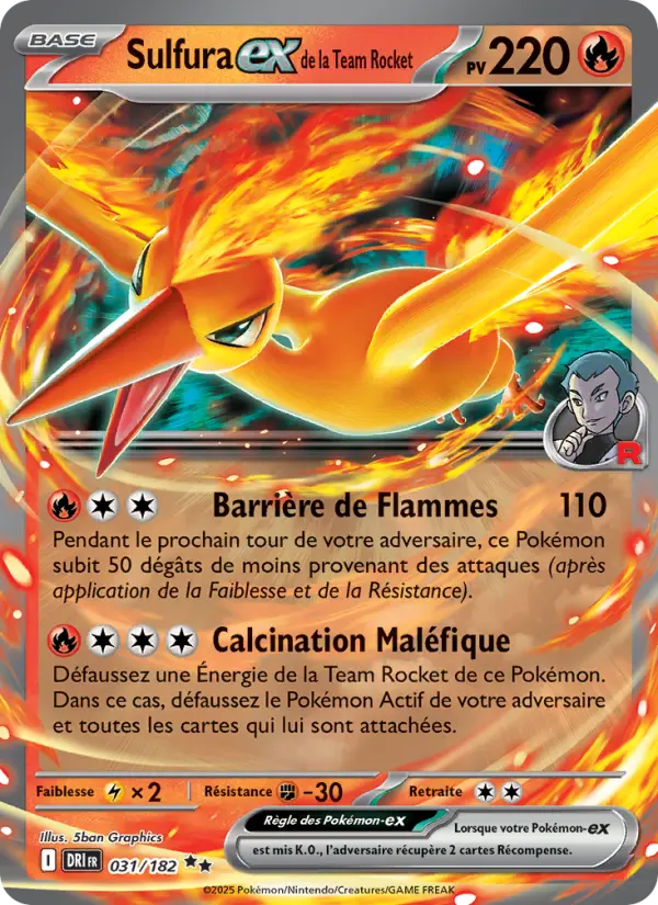 Sulfura ex de la Team Rocket #031