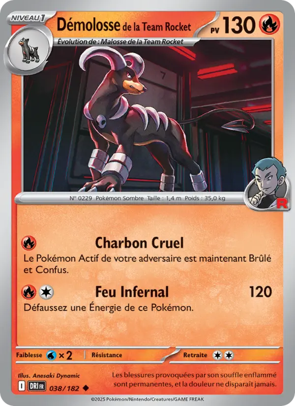 Démolosse de la Team Rocket #038