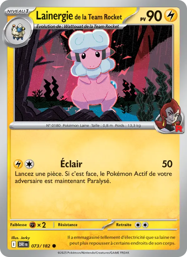 Lainergie de la Team Rocket #073