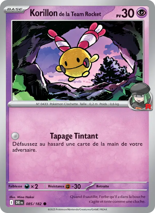 Korillon de la Team Rocket #085