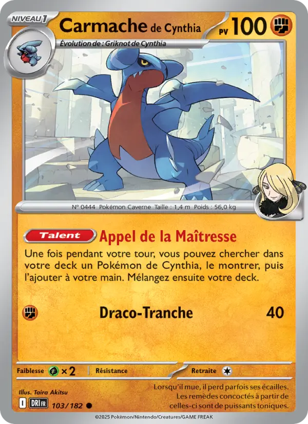 Carmache de Cynthia #103 — Rivalités Destinées
