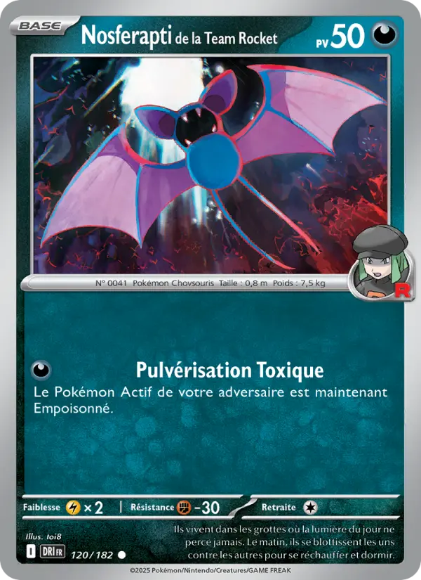 Nosferapti de la Team Rocket #120 — Rivalités Destinées