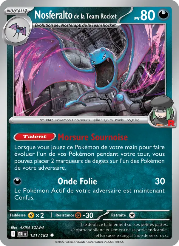Nosferalto de la Team Rocket #121 — Rivalités Destinées