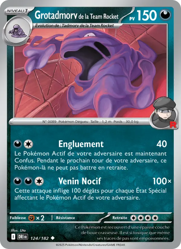 Grotadmorv de la Team Rocket #124 — Rivalités Destinées
