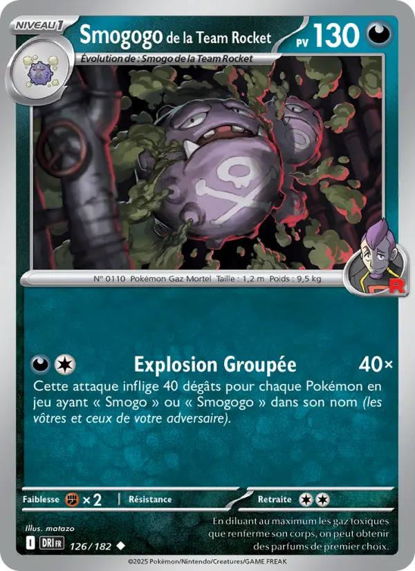 Smogogo de la Team Rocket #126