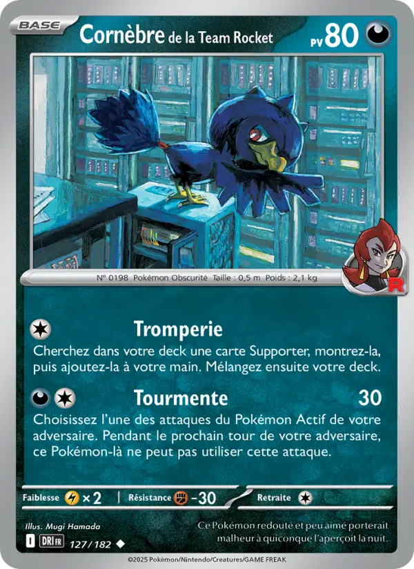 Cornèbre de la Team Rocket #127