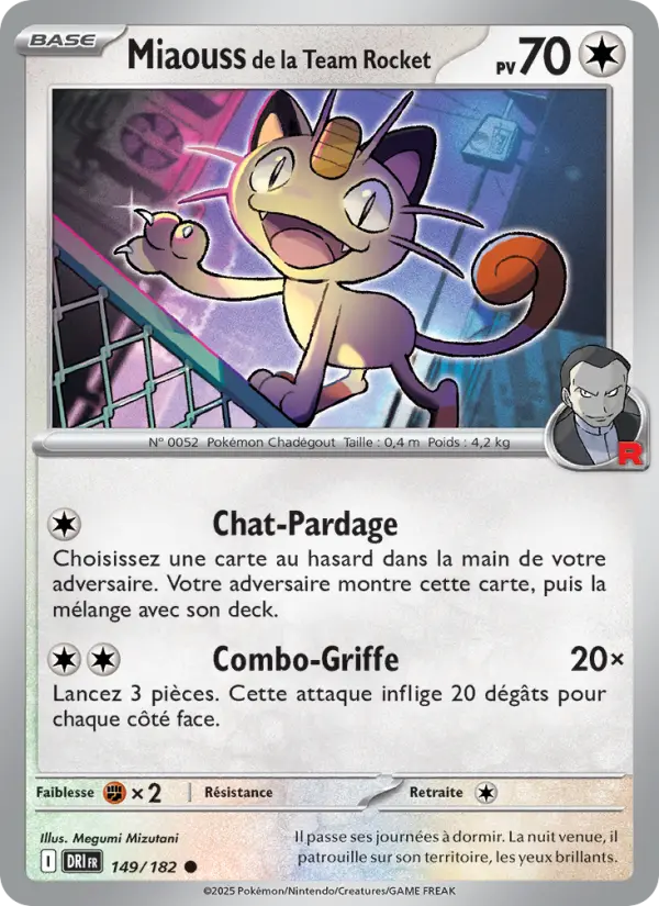 Miaouss de la Team Rocket #149