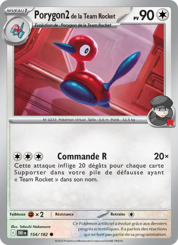 Porygon2 de la Team Rocket #154