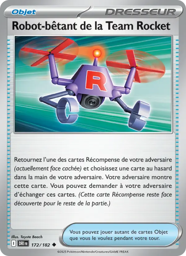 Robot-bêtant de la Team Rocket #172 — Rivalités Destinées