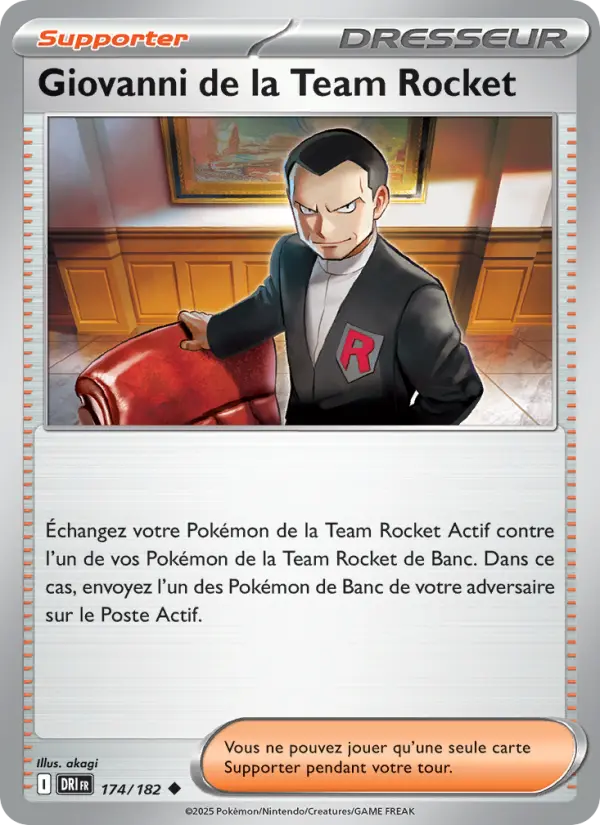 Giovanni de la Team Rocket #174