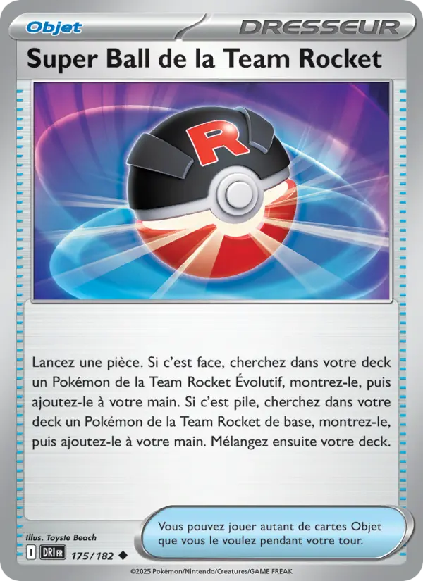 Super Ball de la Team Rocket #175