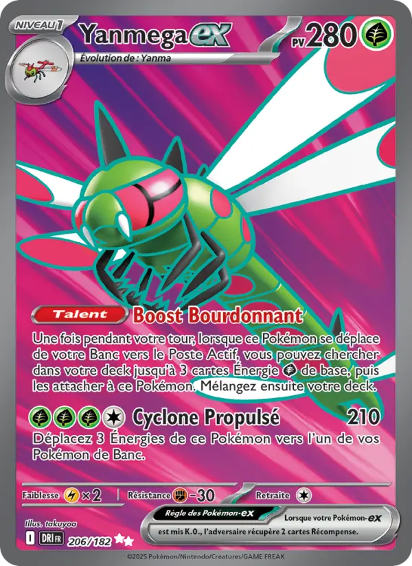 Yanmega ex #206