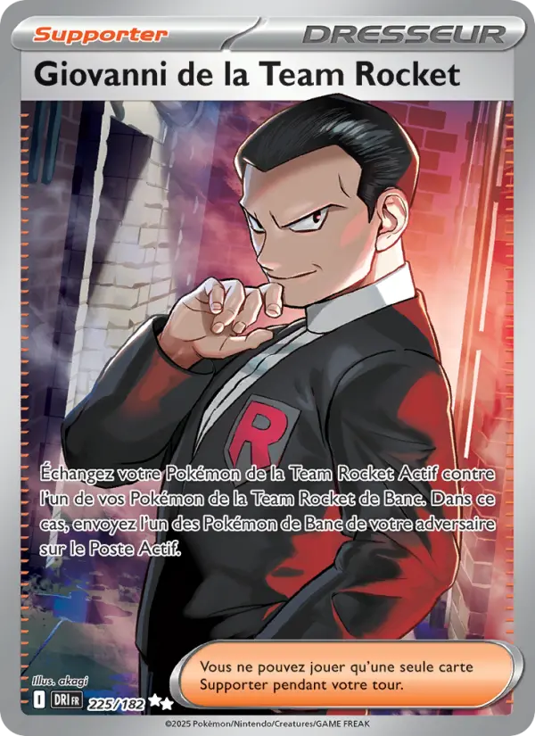 Giovanni de la Team Rocket #225