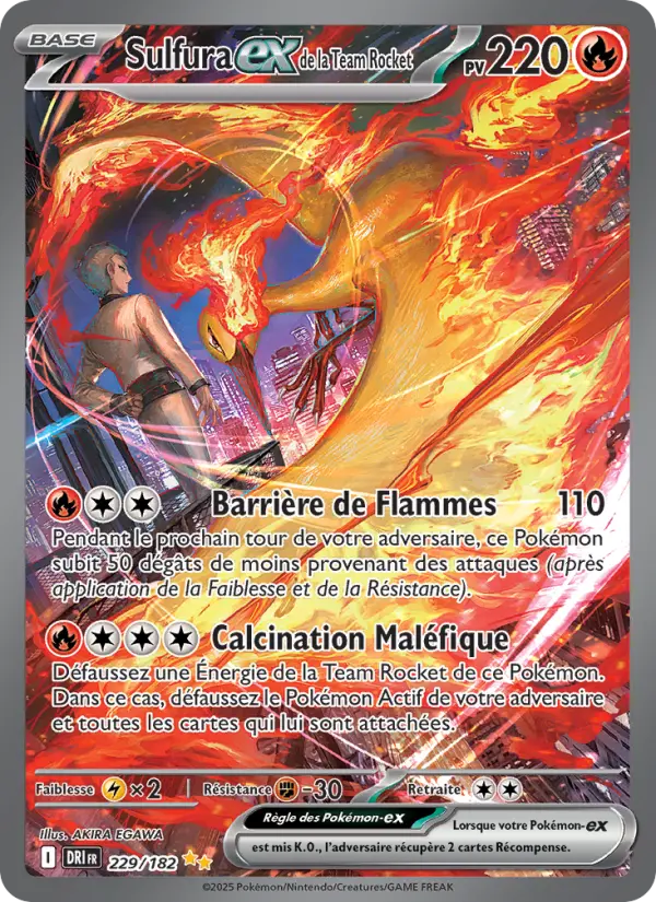 Sulfura ex de la Team Rocket #229
