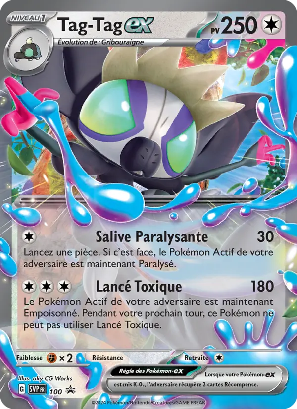 Tag-Tag ex #100 — SVP Black Star Promos
