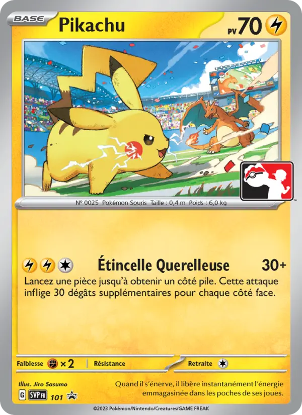 Pikachu #101 — SVP Black Star Promos