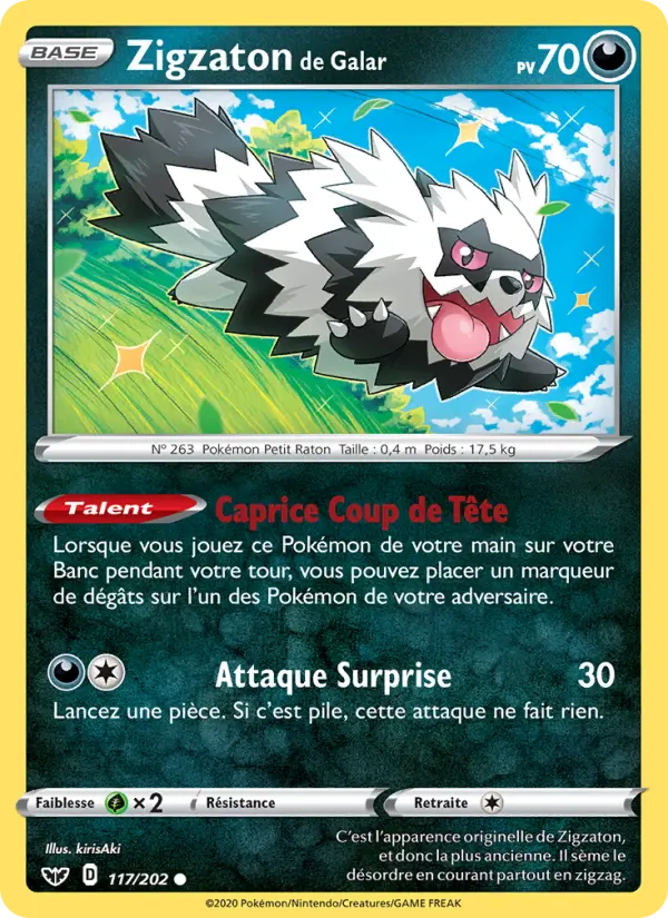 Zigzaton de Galar #117 — Épée et Bouclier