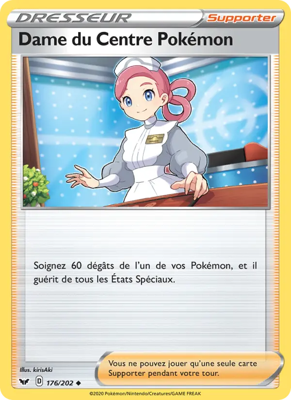Dame du Centre Pokémon #176