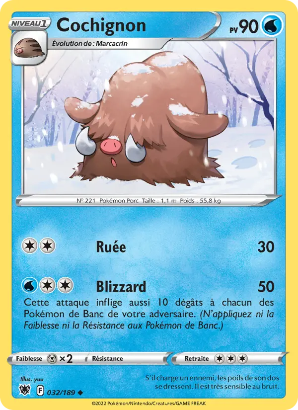 Cochignon #032 — Astres Radieux (Reverse Holo)