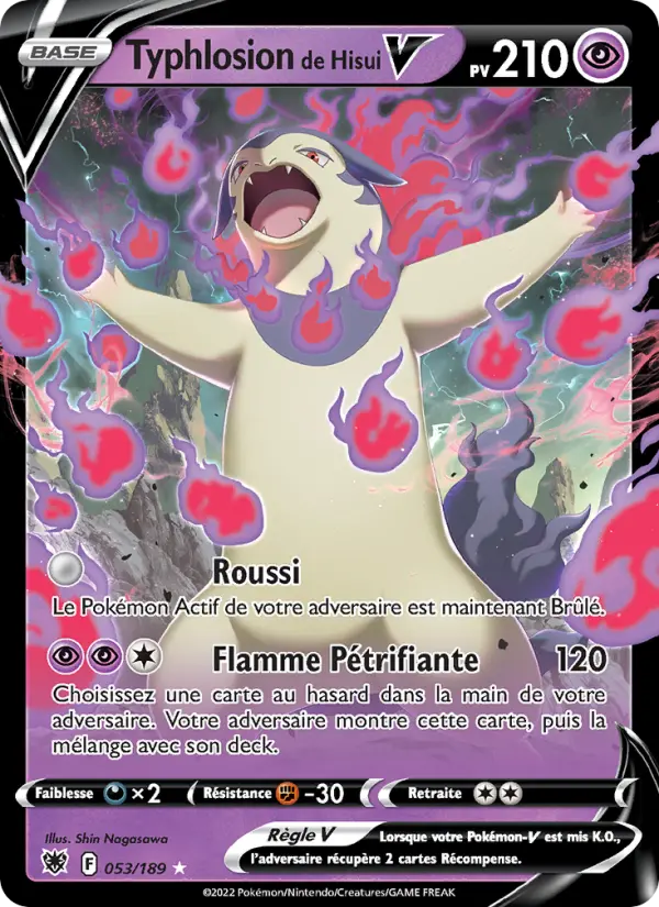 Typhlosion de Hisui V #053