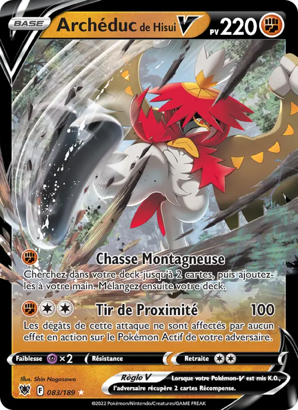 Hisuian Decidueye V #083