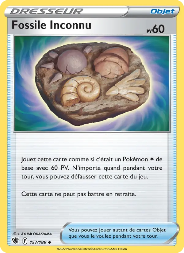 Fossile Inconnu #157